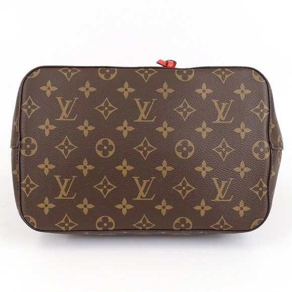 Louis Vuitton Monogram NeoNoe Coquelicot Shoulder Bag Red - Picture 2 of 5